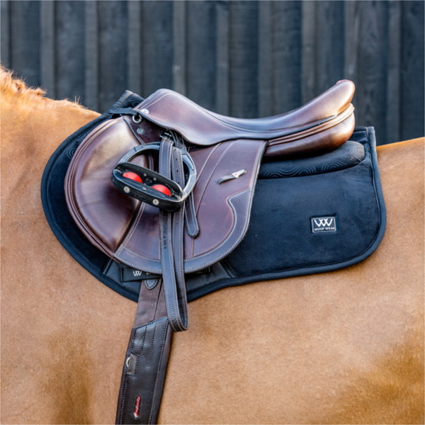 2026 Woof Wear Elite Comfort Plus Close Contact Saddle Pad WS0055-BKBK - Black
